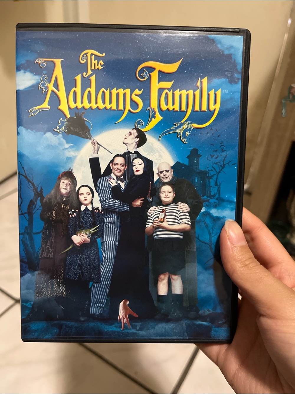 The Addams Family DVD (1991)